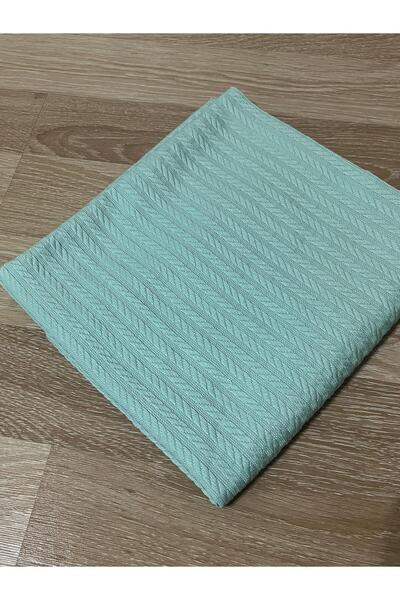 YUSRAMODA Knitted Pique Pattern Baby Blanket 100cm X 120cm