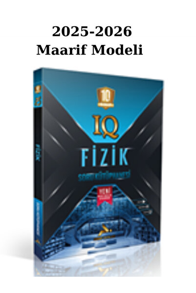 paraf yayınları Paraf 10. Sınıf Fizik Iq Soru Kütüphanesi 2025/26 Maarif Modeli