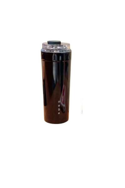 SMEG 550ml Stainless Steel Tumbler - Vacuum Travel coffee thermos black
