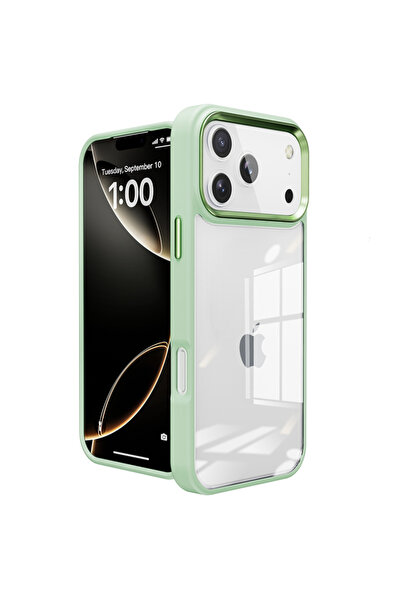 REDz Accessories Γυάλινη θήκη πίσω μέρους για iPhone 17 Pro Max, αντικραδασμι...