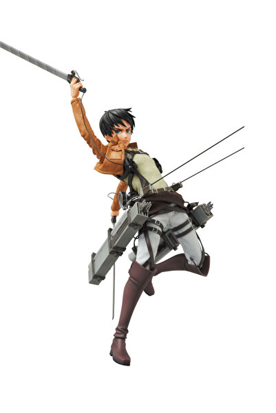 Medicom Toys أبطال الأكشن الحقيقيون رقم 668 RAH Attack on Titan - Eren Yeager