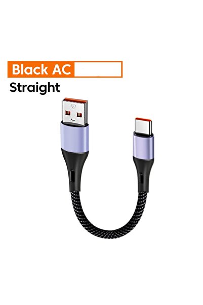 Choice 0.15 م USB TYPE-C مستقيم 0.15 م/0.30 م كابل USB C قصير كوع USB A/USB C...