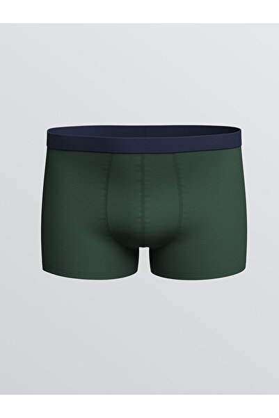 LC Waikiki Λαμπερές επιλογές από το Shining Store | Standard Mold Βαμβακερά εύκαμπτα ανδρικά μποξεράκια σετ 3 τεμαχίων