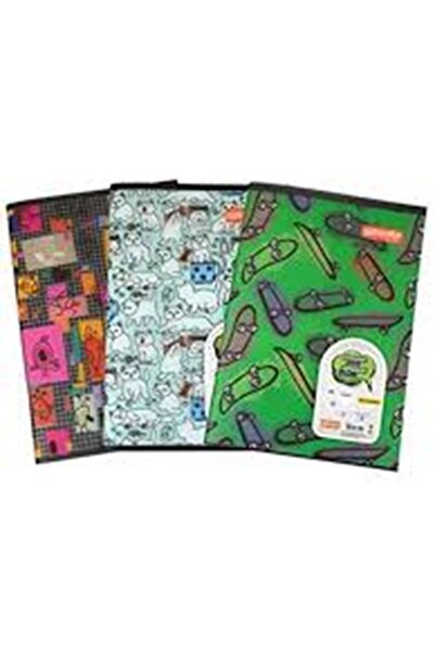 Mynote TEXT UP DEFTER A5 40 YP DUZ UC6001-D Karışık Desen