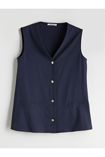 LC Waikiki Create Your Style from Uzg Store |   V-Neck Women's Vest