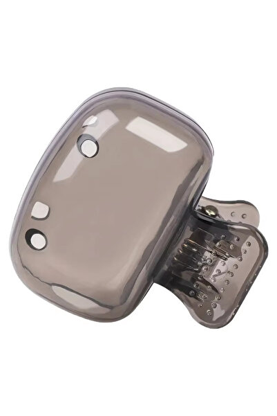 Choice 1 قطعة غطاء رأس فرشاة أسنان رمادي للسفر غطاء واقي لفرشاة الأسنان حافظة...