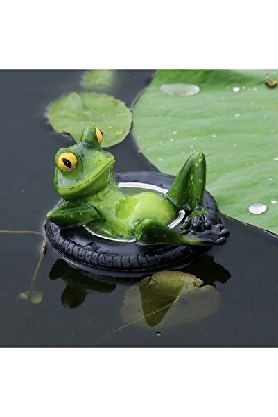 Choice زخارف ضفدع البركة الخضراء ذات الحجم الواحد تمثال حديقة الضفدع زخرفة ال...