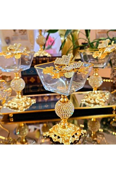 Niyara home 6 adet set lüks taşlı