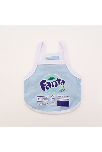 Choice M Blue Summer ملابس جديدة لربيع/صيف للقطط والكلاب، نمط رقيق، نمط غربي، دوبامين فواكه صودا سو