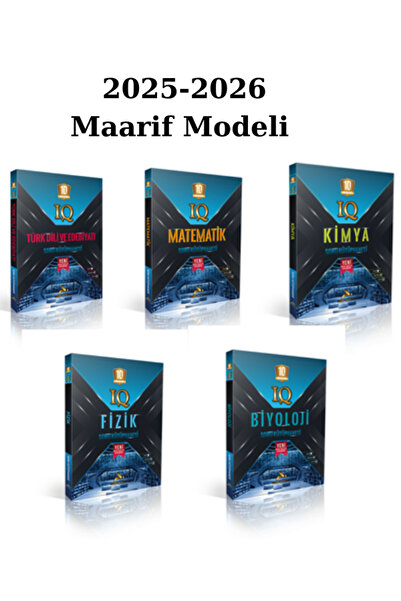 paraf yayınları Paraf 10. Sınıf Edebiyat-Matematik-Fizik-Kimya-Biyoloji Iq So...