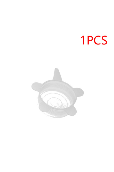 Choice 6.5cm 1pc 1/5pcs Silicone Preservation Cover Reusable Airtight Food Universal Dish Stretch Round Li