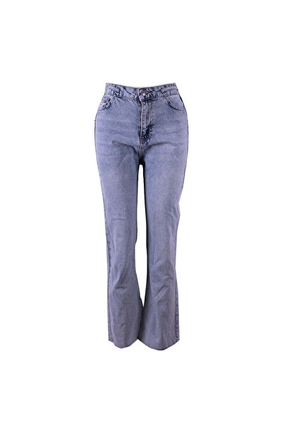 trender Ανοιχτό μπλε γυναικείο τζιν παντελόνι 2101