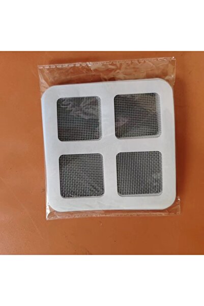 Choice1 30 قطعة مربعة، 100 قطعة، أغطية شبكية لتجميع الشعر في مصارف الدش، مصفا...