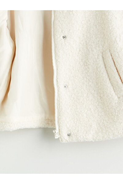 LC Waikiki Sparkling Choices from Shining Store | Mock Neck Girls' Coat