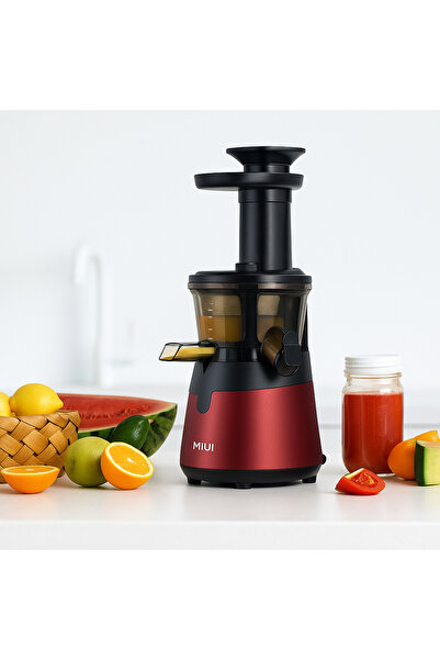 TSUMAB MIUI Slow Juicer – Cold Press Fruit & Vegetable Extractor