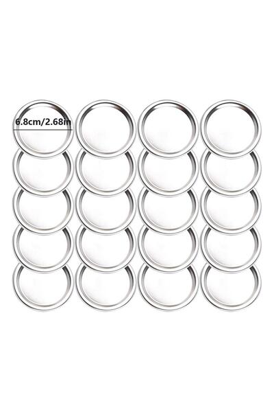 Choice 70MM 20pcs 10/20pcs Wide Mouth Lids MasonJar Lids Leak-Proof Secure Masons jar Canning Jar Caps for