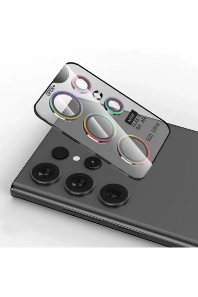Choice For S25 Ultra varicolored Senior Camera Tempered Glass Lens Protector For Samsung Galaxy S25 Plus S2