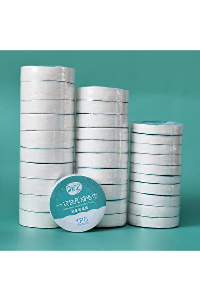 Choice 40 سم - 10 قطع مجموعة من 10 قطع منشفة مضغوطة للسفر سريعة الجفاف منشفة ...