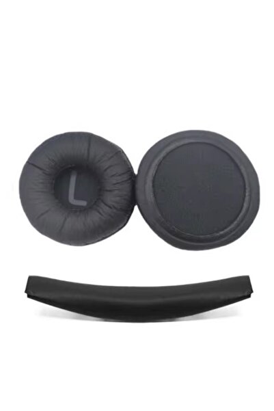 Choice وسادات أذن سوداء من الجلد الناعم والفوم لسماعات JBL T450 T450BT T500BT...
