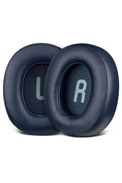 Choice أزرق داكن وسادات أذن جلدية بديلة وسادات أذن للرأس وسادات وسائد غطاء أذ...