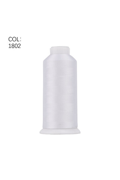 Choice 1802 سنو وايت جديد 40 وزن 120D/2 خيط تطريز بوليستر 4000 متر براذر سينج...