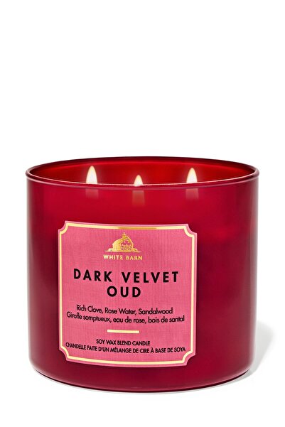 White Barn Dark Velvet Oud Büyük Mum 411 g