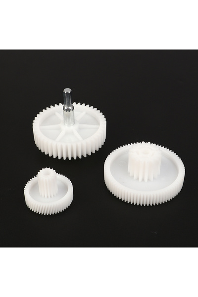 Choice one size 3pcs/set Meat Grinder Plastic Gears Compatible With vitek Spare Parts for Meat Grinders