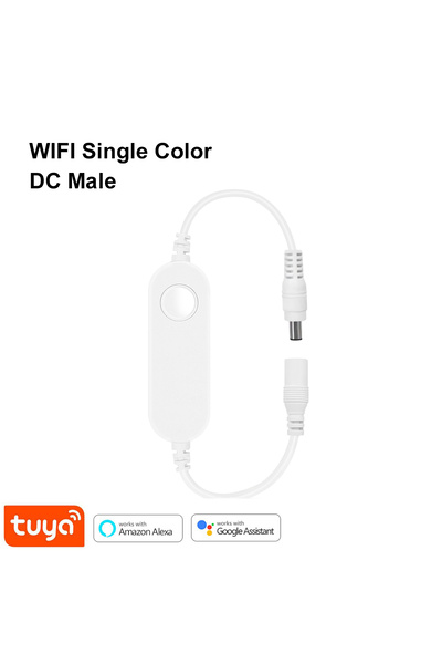 Choice وحدة تحكم WiFi أحادية اللون Tuya Smart Life WiFi لشريط إضاءة LED، وحدة...