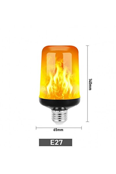 Choice FLAME LIGHT E27 E27 E14 LED مصباح LED بتأثير اللهب الديناميكي 12 واط م...