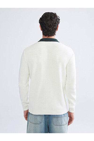 LC Waikiki Timeless Advice |   Polo Neck Men's Knitwear Sweater