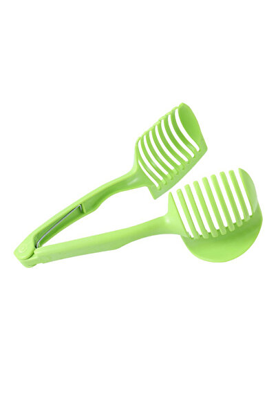 Choice قطاعة طماطم وليمون أخضر متعددة الوظائف، مقسمة فواكه بمقبض، لرقائق البط...