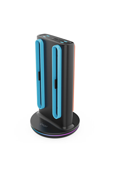 Choice SW2051 شاحن وحدة التحكم Switch 2 لقاعدة الشحن Joy-pad 2 مع 9 أوضاع إضا...