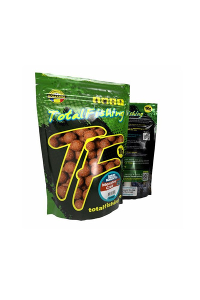 TotalFishing Boilies Semisolubil MagnetO Monster Crab 20 mm, 1 kg