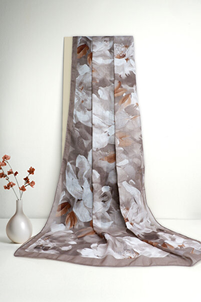 Sekine İpek Lumora Flower Soft Cotton Shal