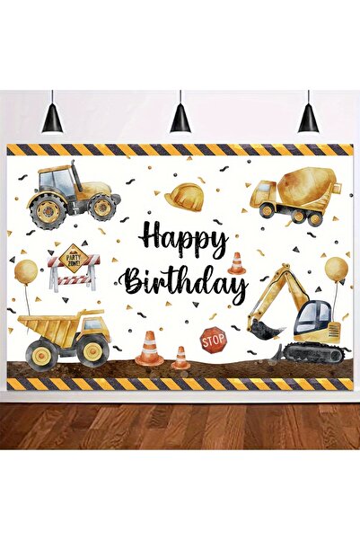 Choice خلفية عيد ميلاد متعددة الاستخدامات بنمط البناء، مقاس 150×210 سم، تتضمن...