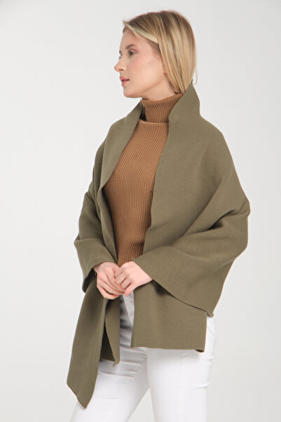 Cebe Plain Knitwear Shoulder Shawl - Stylish and Comfortable Women's Shawl Model - Shoulder Accessory