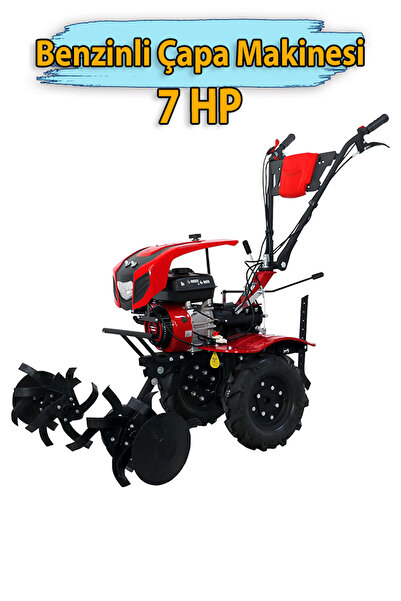 Badem10 Benzinli Çapa Makinesi KGL100ZH 7 Hp Güçlü Motorlu Bahçe Toprak Çapal...