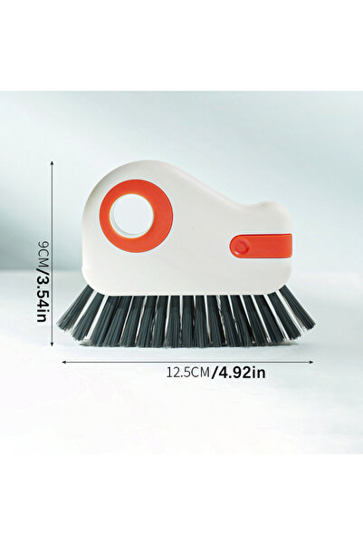 Choice3 orange 2in1 window gap cleaning brush, dual-purpose brush, household cleaning tool, window groove an