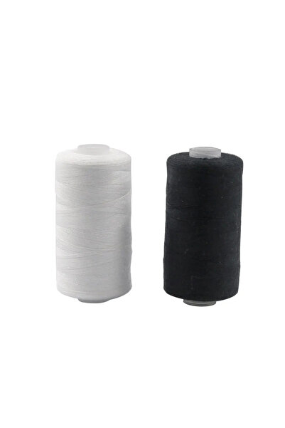 Choice 1pcblack 1pcwhite 2Pcs Sewing Thread Sewing Thread Polyester Thread Set Sewing Threads Sewing Spools