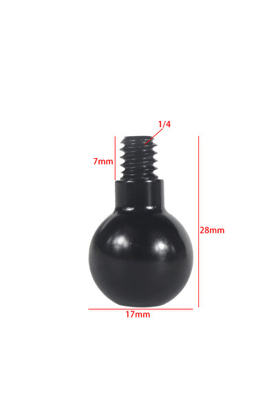 Choice AUTO A 17 كرة 1 4 برغي 17 مم كرة رأس محول مشبك تركيب لكاميرا Gopro Act...