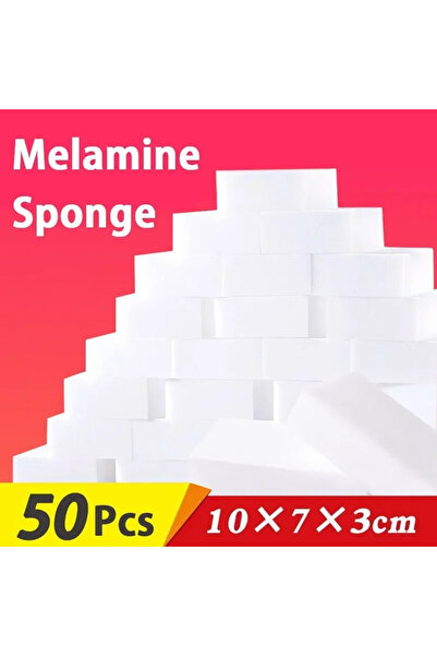 choice2 50 قطعة 100x70x30mm إسفنجة ميلامين إسفنجة بيضاء سحرية ممحاة منظف إسفن...