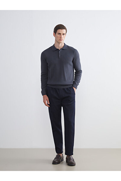 LC Waikiki Create Your Style from Uzg Store | Polo Neck Long Sleeve Men's Knitwear Sweater