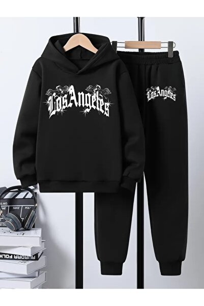 Cevval Παιδικό φούτερ με κουκούλα και φούτερ με στάμπα 3 νήματα με ανάλαφρο χρώμα για το φθινόπωρο/το χειμώνα