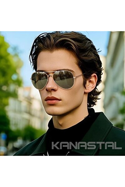 Generic KANASTAL Polarized Sunglasses for Women and Men, Metal Frame