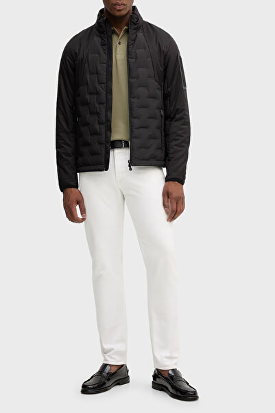 BOSS Kapitoneli Kuş Tüyü Dolgulu Regular Fit Dik Yaka Şişme Mont Erkek MONT 50541054 001