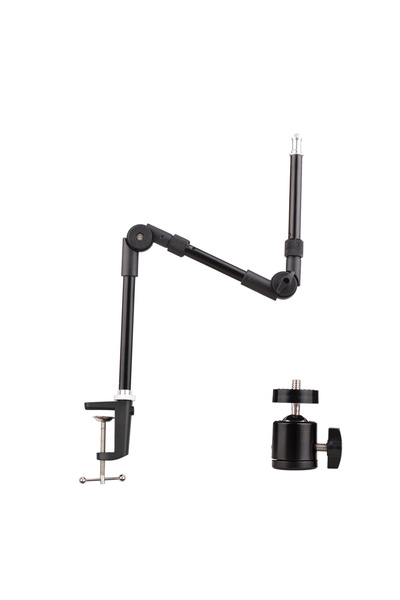 Choice Kit1 حامل Andoer ST-01 حامل معدني مرن قابل للطي حامل مكتبي محول رأس كر...