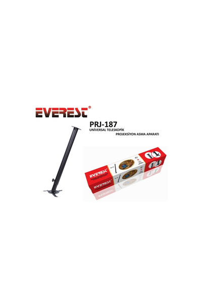 Universal Everest Prj-187, Telescopic Stand (63-102cm), 13kg Load Capacity, P...