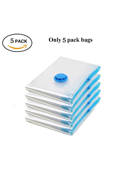 Choice S 40X60CM only 5pack bags 5/12/48PCS Vacuum Storage Bags For Clothes,Bedding,Space Saving Bags Stora