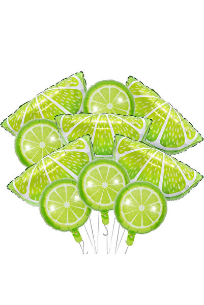 Choice Other As the picture Lemon 10pcs 10Pcs Lime Balloon Large Round Green ...