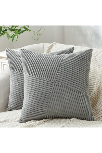 Choice 45x45 سم 1 قطعة رمادية 2025 جديدة ربيعية مزخرفة وسائد تزيينية أغطية قطنية بوهيمية طاحونة هوائية مزخرفة